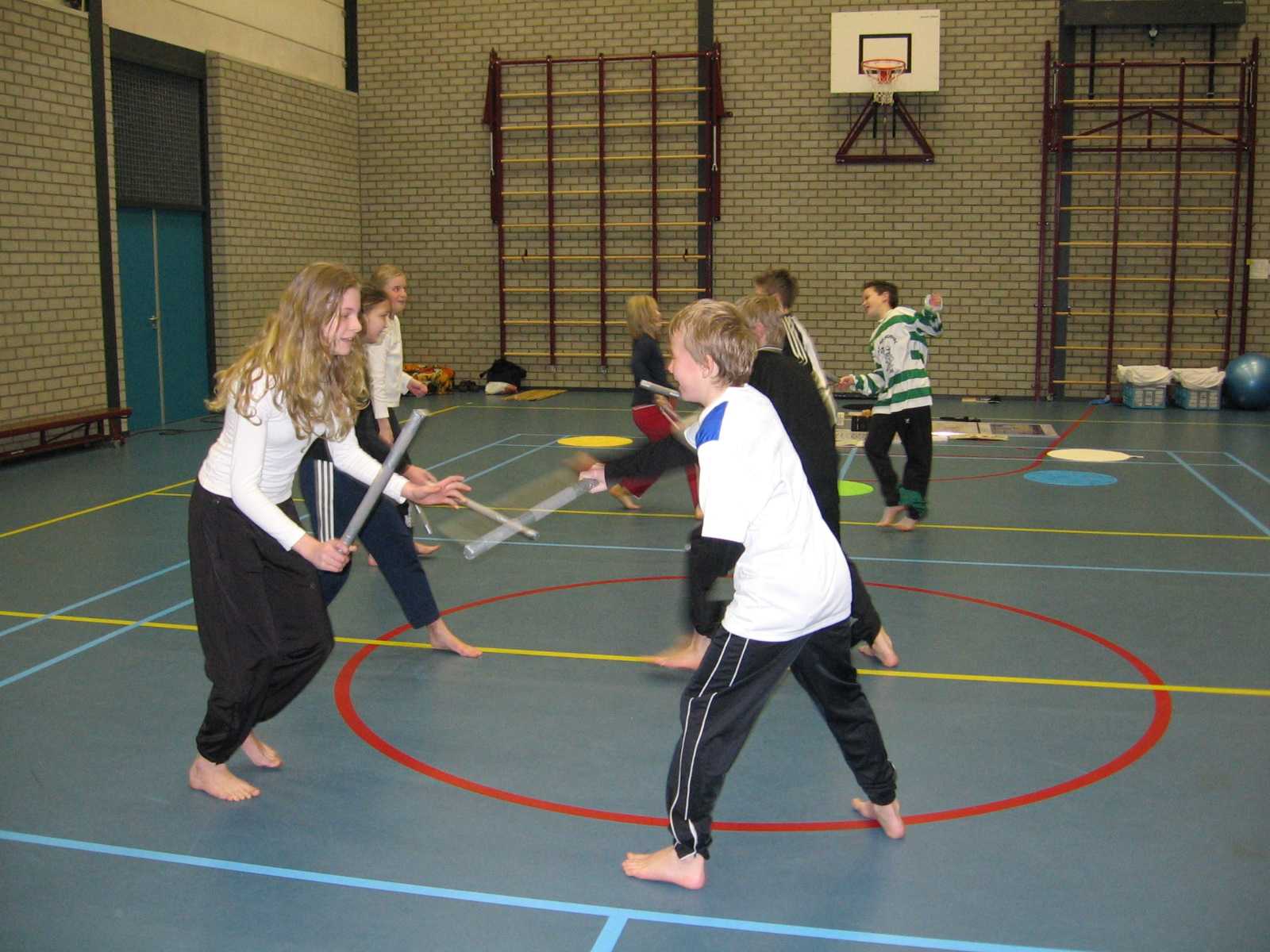 T'ai Chi voor kinderen.